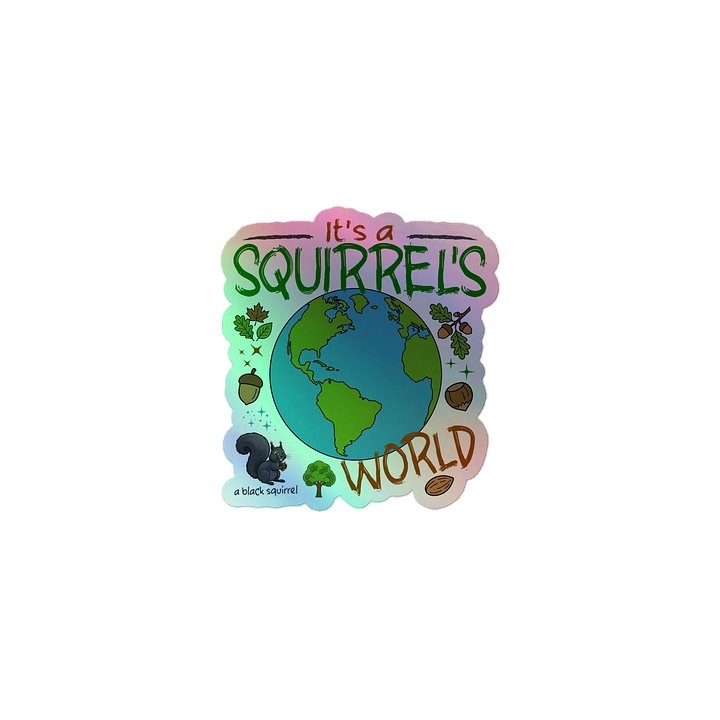 Squirrel World Sticker product image (1)
