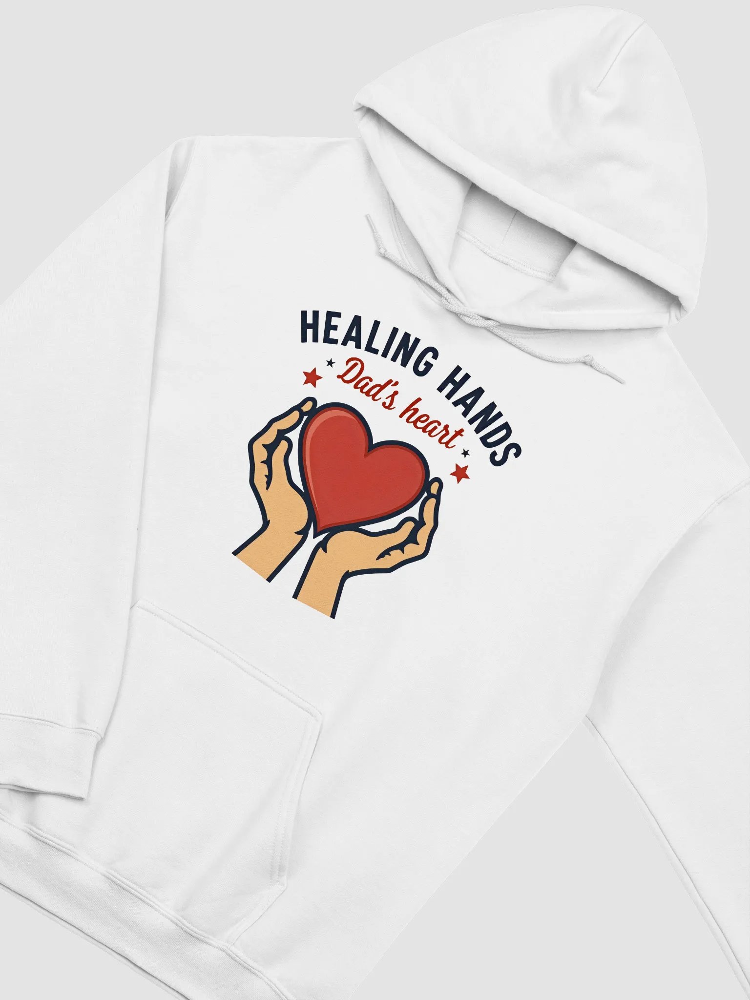 Healing Hands Dad's Heart Hoodie product image (26)