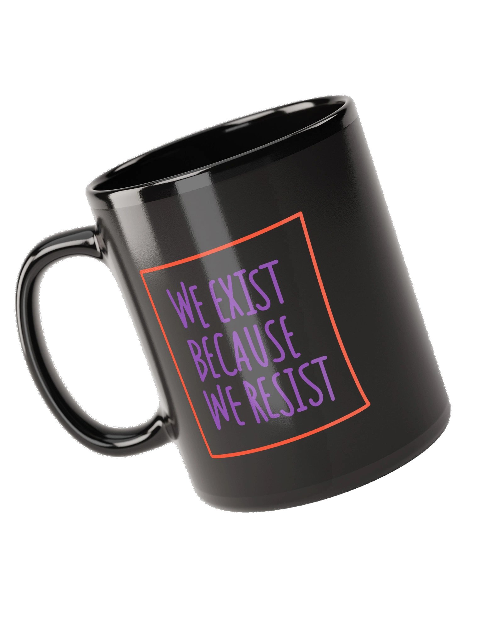 We Exist Black Mug product image (5)