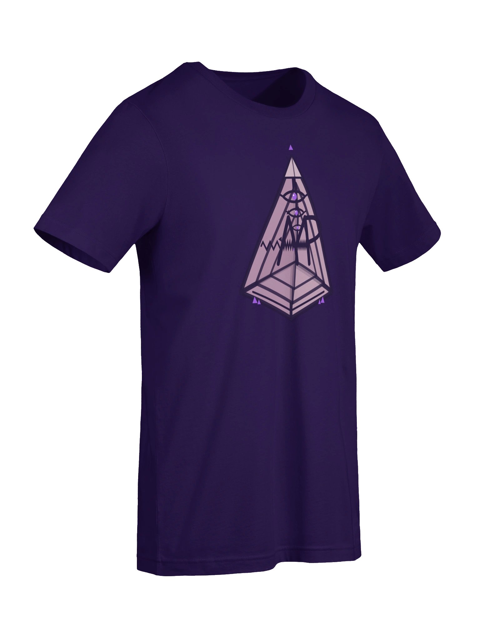 Mt. AMP 6D Pyramid Tee — Purple product image (7)