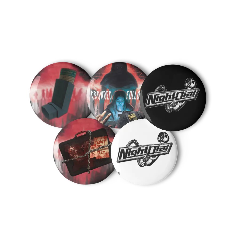 NIGHT DIAL Pin Set 1 product image (11)