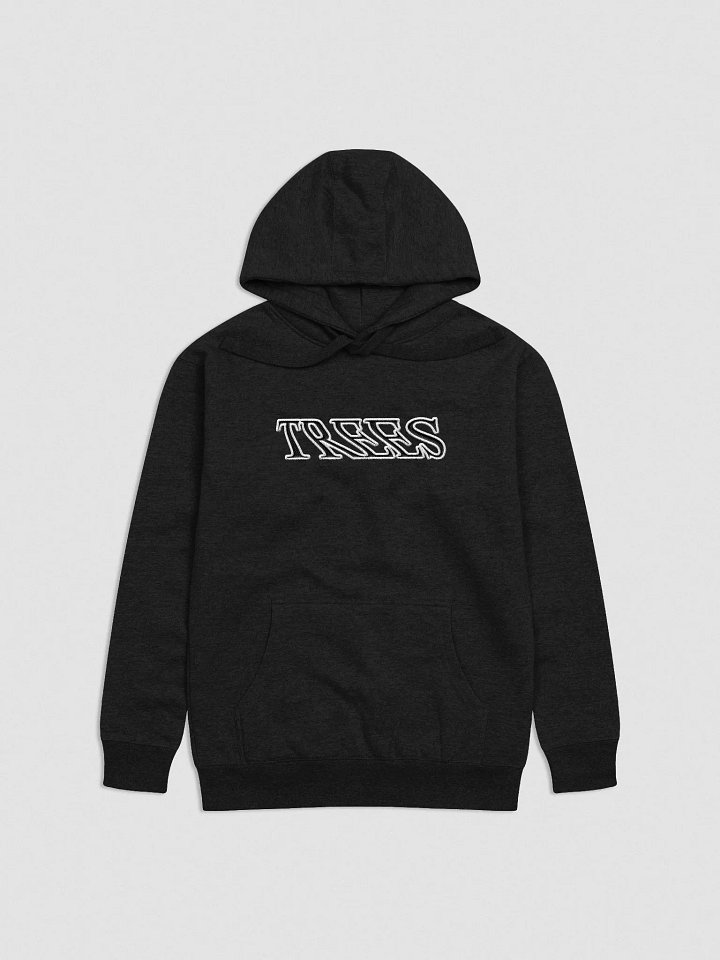 Trees Wavy Pullover Embroidered Hoodie product image (3)