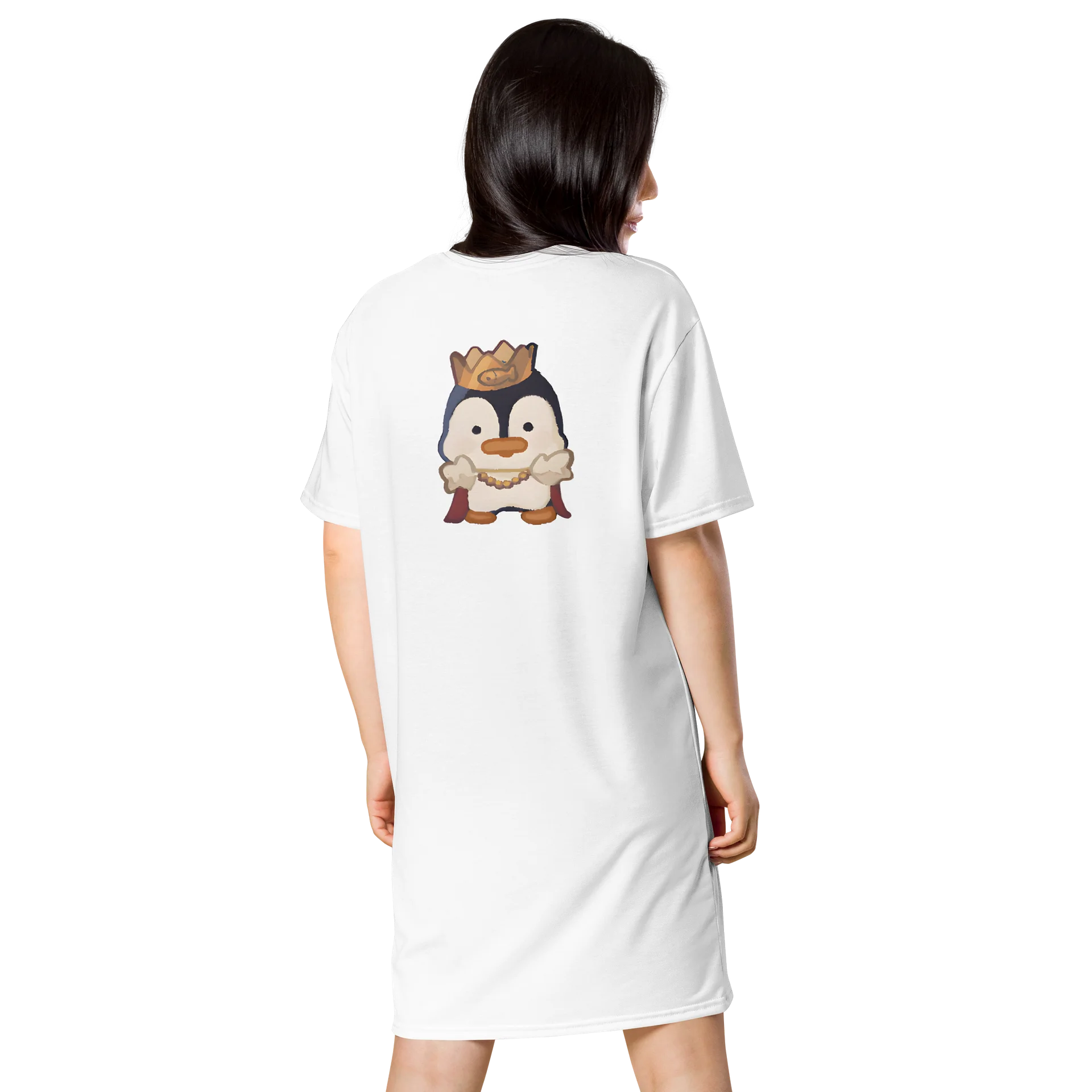 Purple T-shirt Dress product image (4)