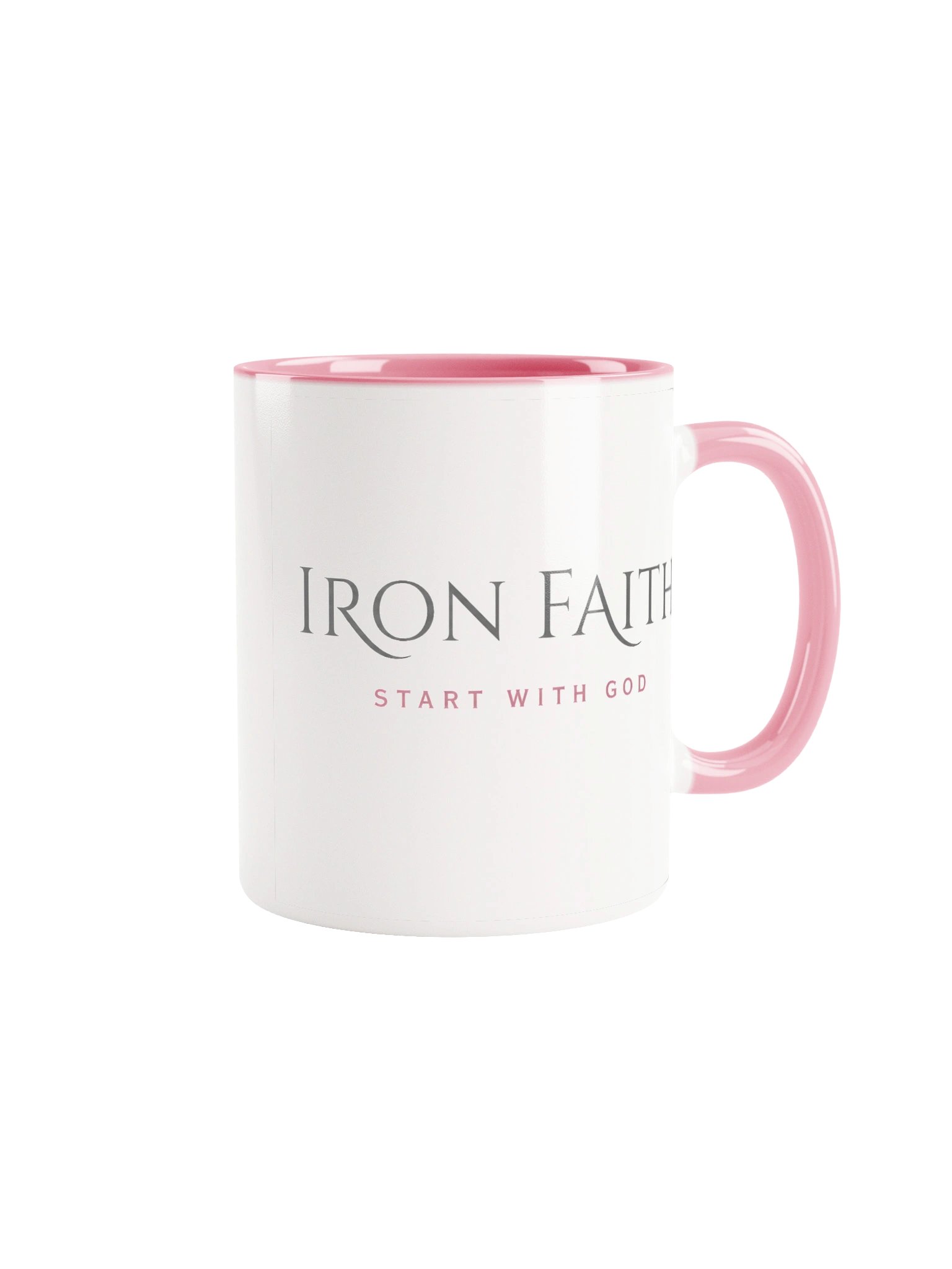 Iron Faith Women’s Coffee Mug – Faith Over Fear product image (1)
