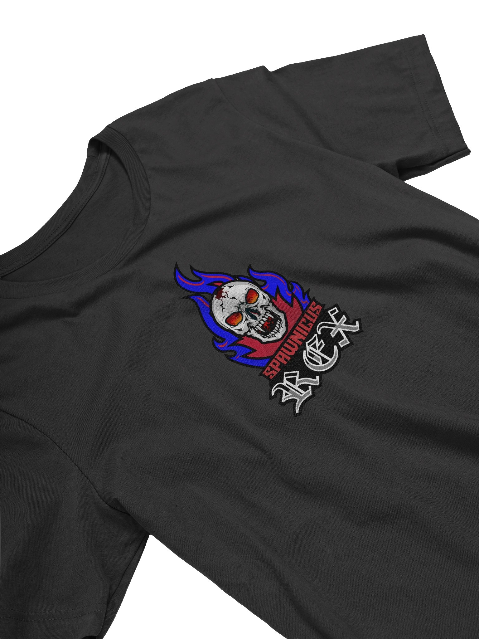 Spawnicus Rex Flames Supersoft Tee product image (3)
