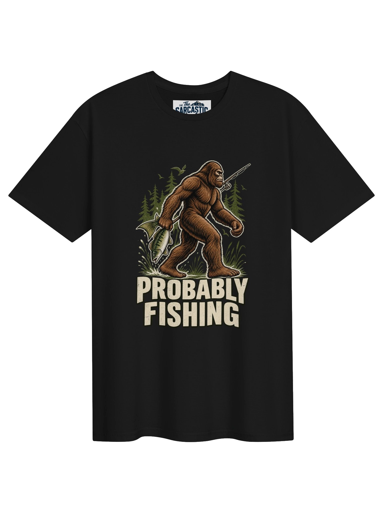 Probably Fishing T-shirt product image (1)