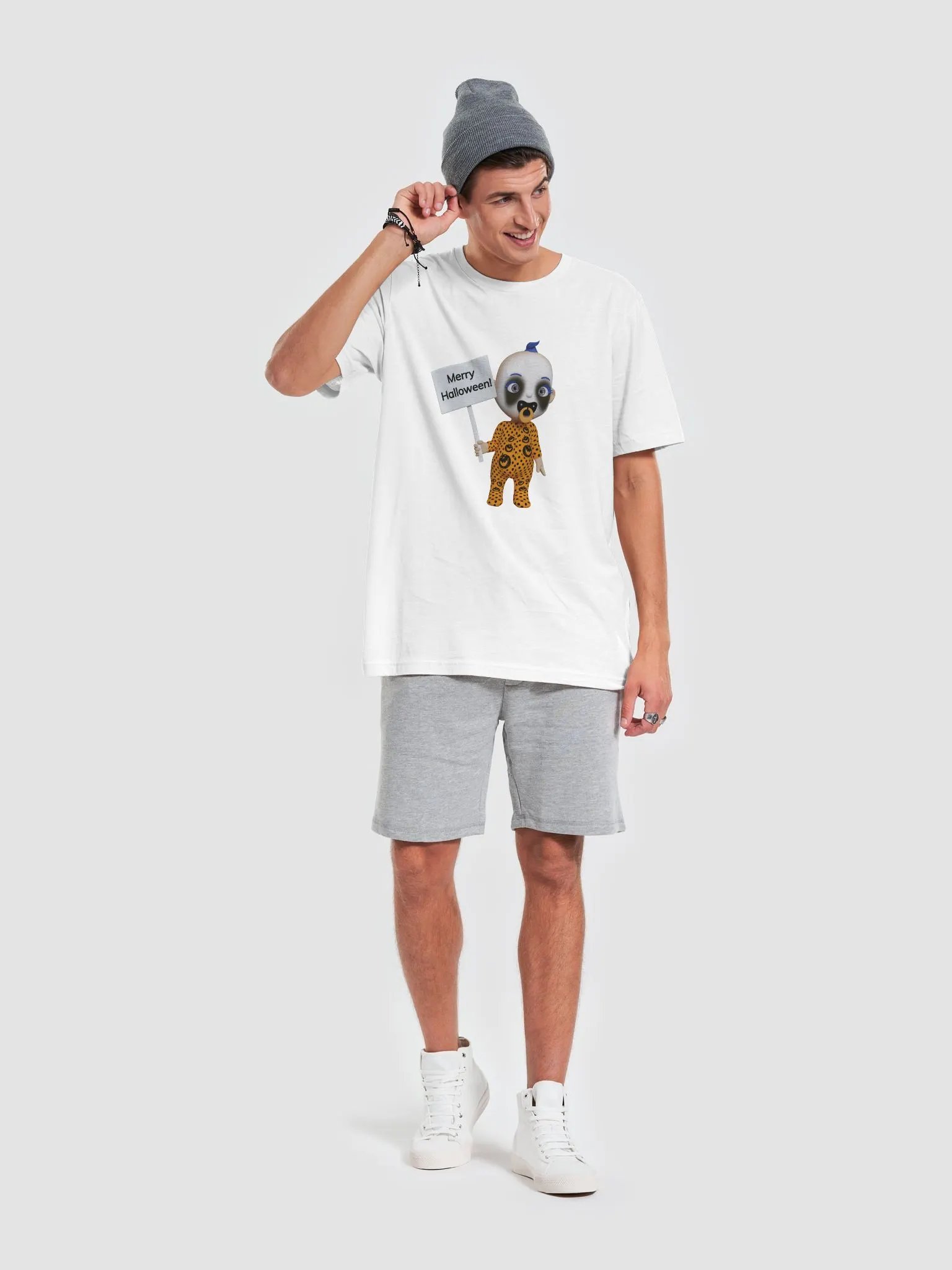 Spooky Baby Halloween Orange T-Shirt product image (6)