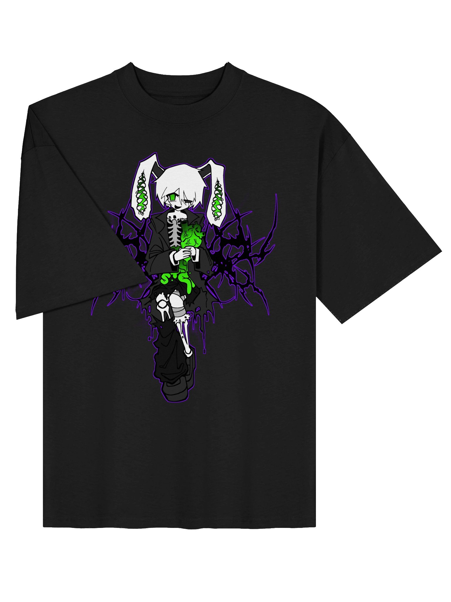 severed heart t-shirt product image (3)
