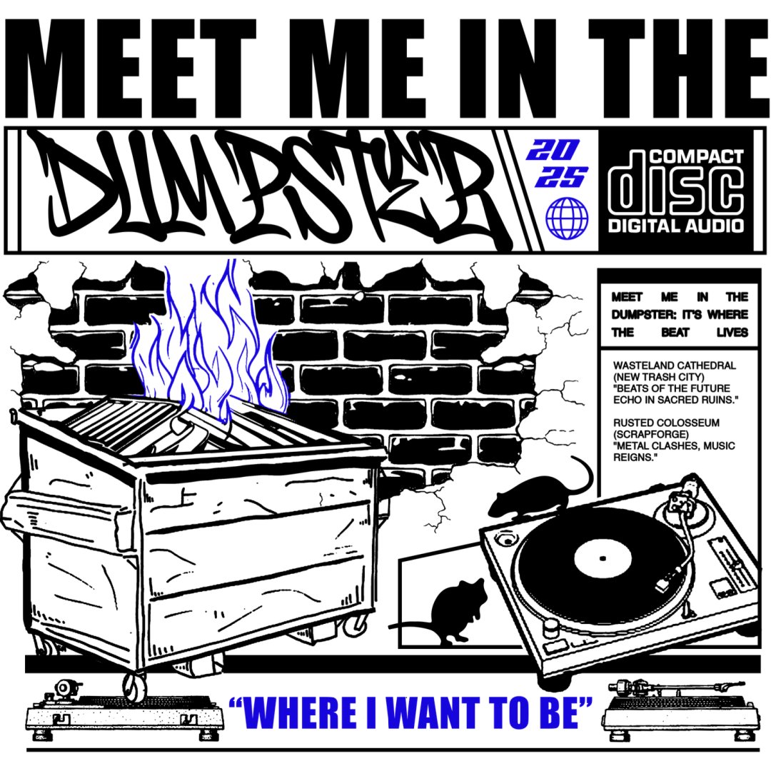 Dumpster Diver Hoodie (White) product image (4)