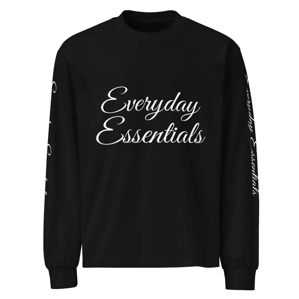 Everyday Essentials Cursive Long Sleeve Shirt product image (4)