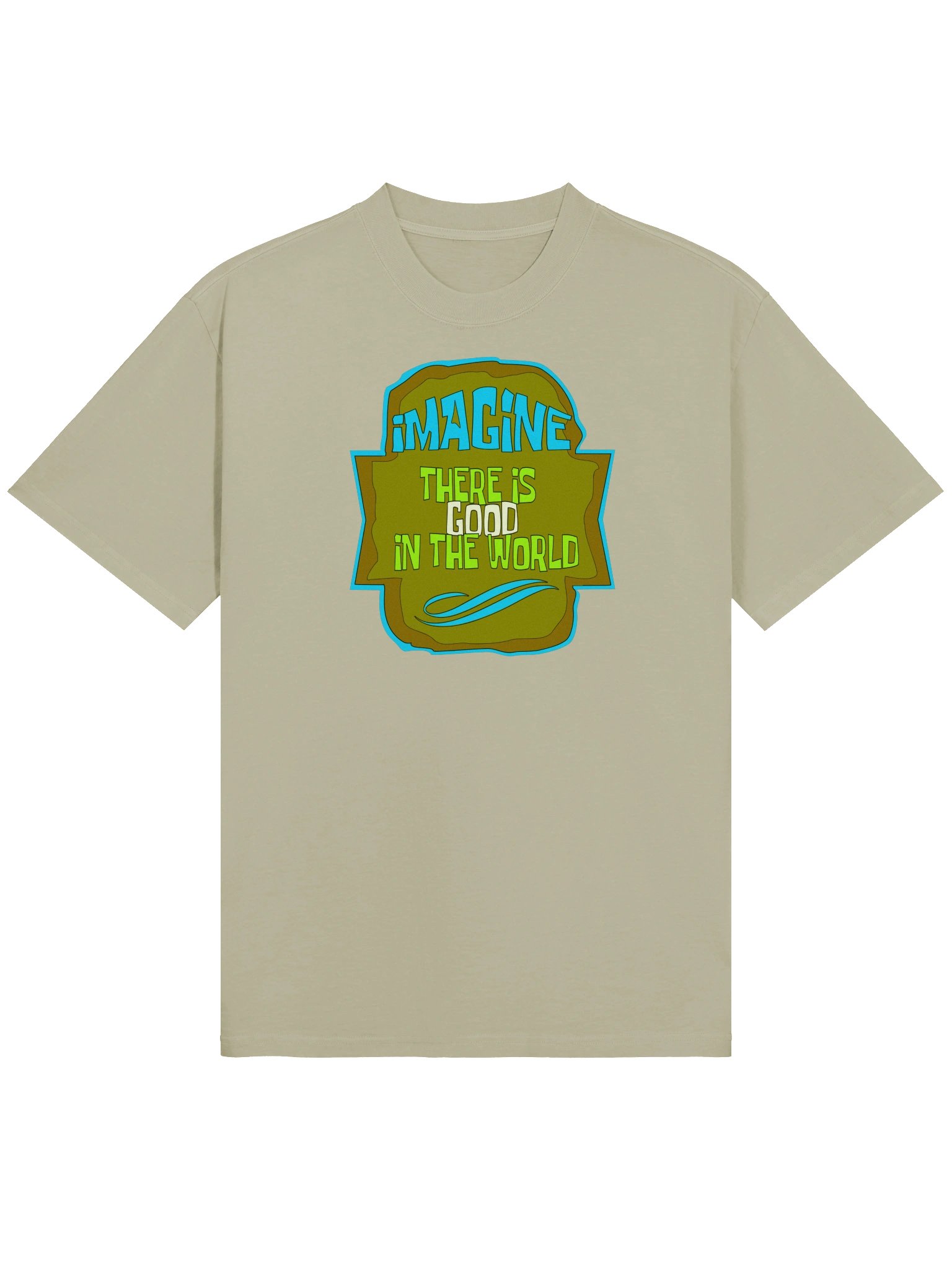 IMAGINE – AS Colour Premium Oversized Faded T-Shirt product image (2)