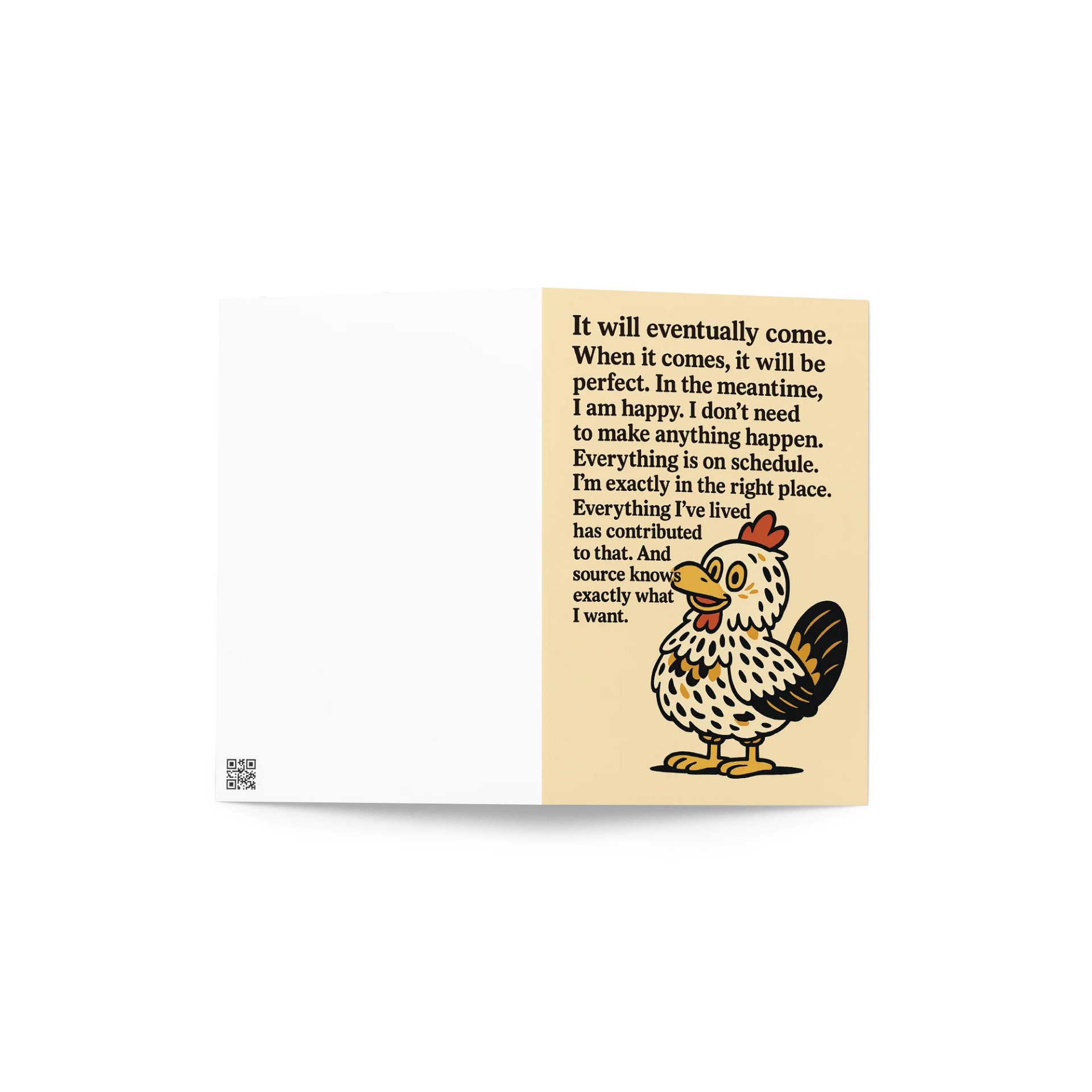 Abrahen Chicks - It Will Eventually Come - Card product image (5)