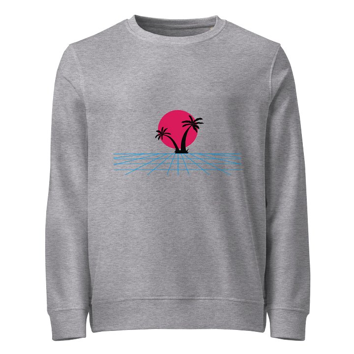 Retro Sunset Grid Unisex Sweatshirt product image (1)