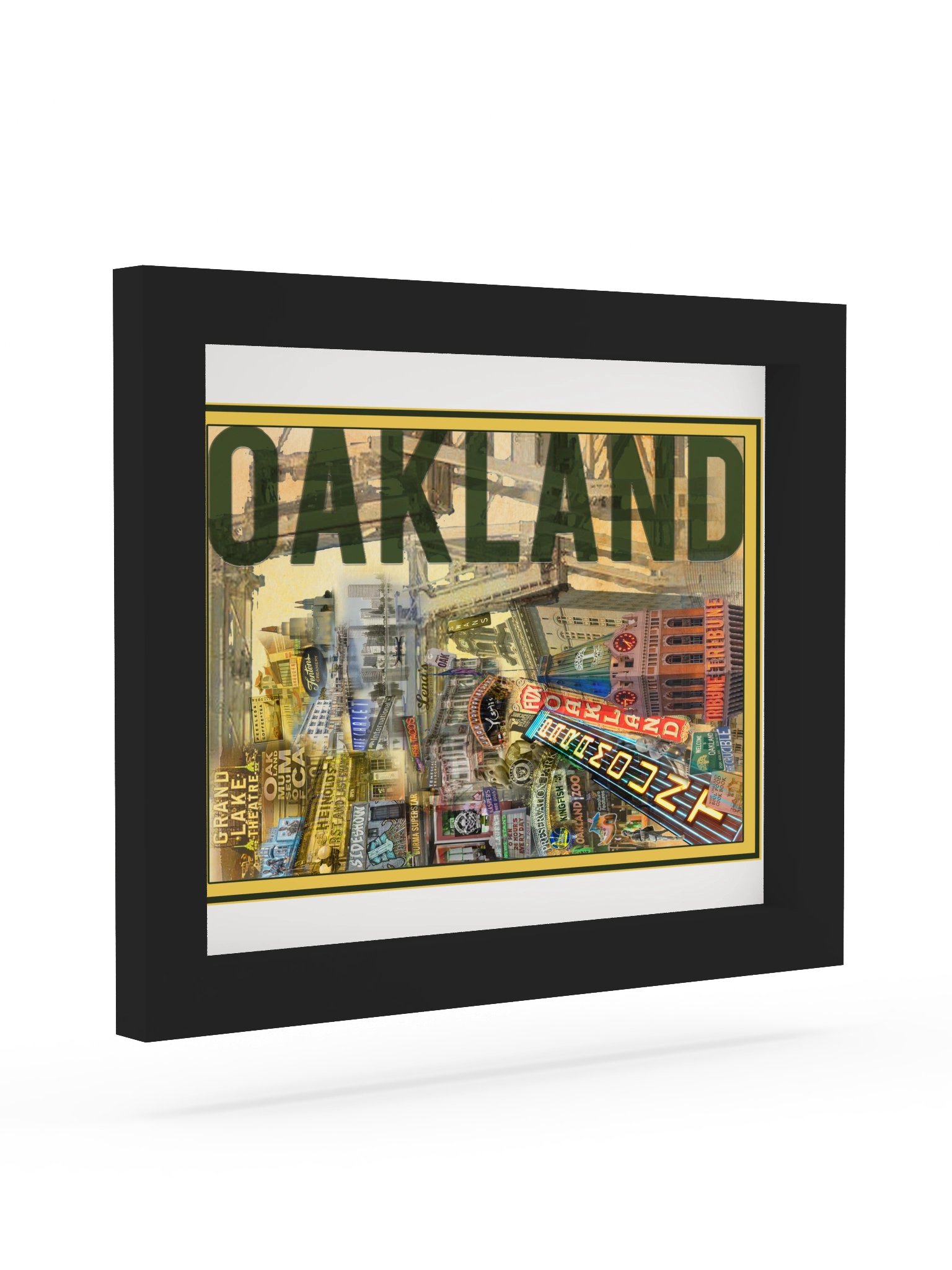Oakland Celebration Poster - FRAMED product image (7)