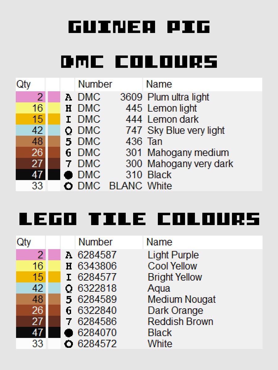 Guinea Pig Pixel Art product image (4)
