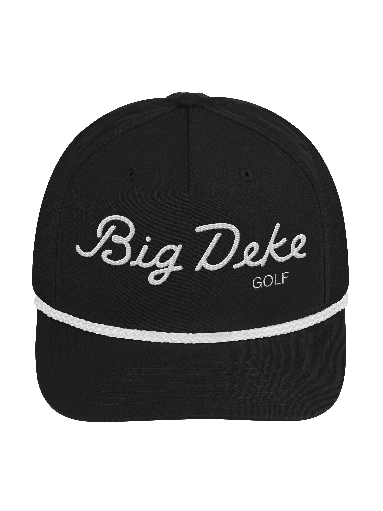 Big Deke Golf Rope Hat (Black) product image (1)