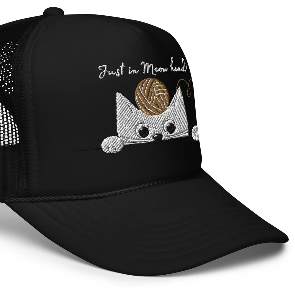 Just in Meow Head Cap! product image (4)