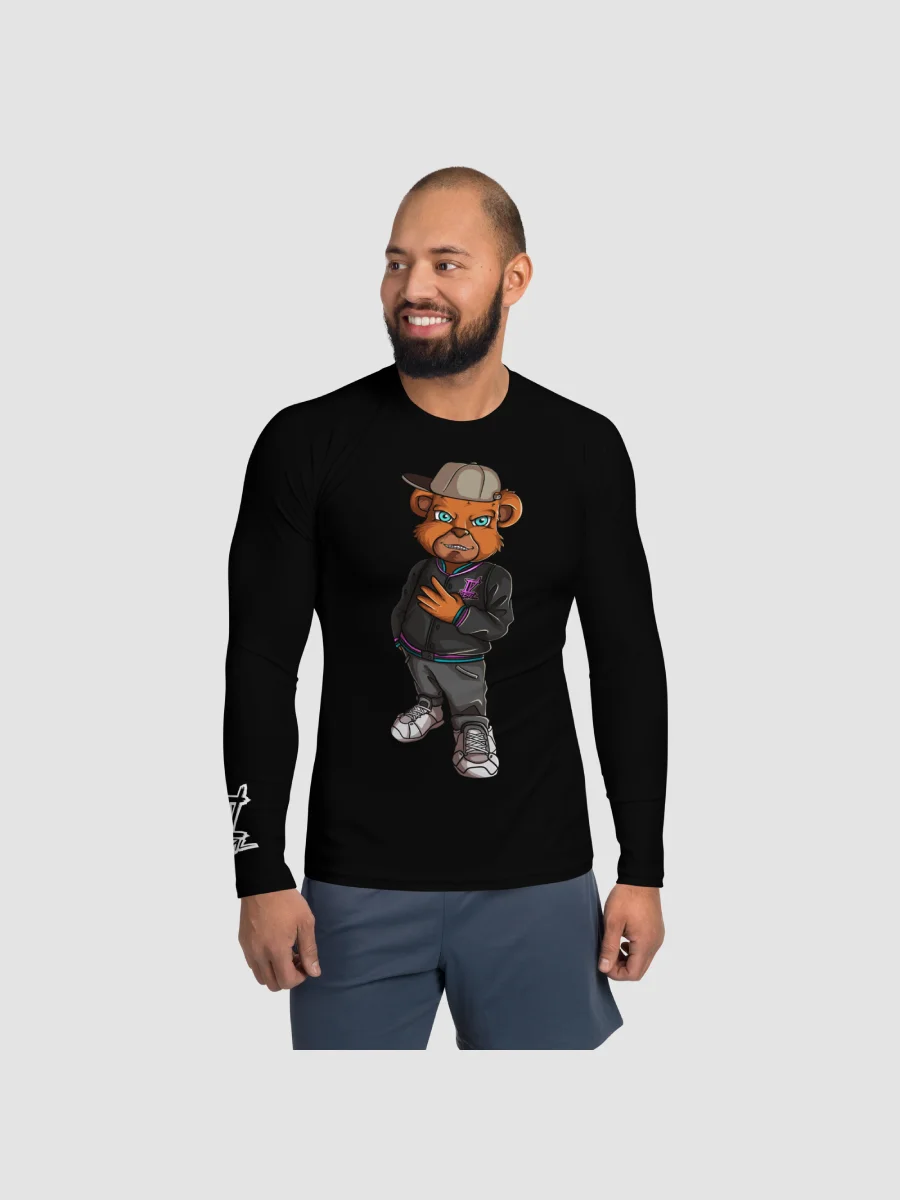 Standing Bear All-Over Print Men's Rash Guard product image (1)