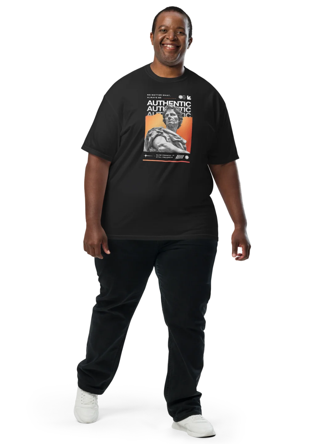 Always Be Authentic Statue Tee product image (9)