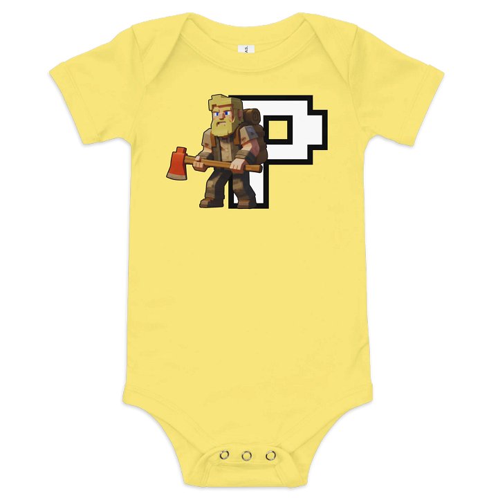 Patient PixelZ P Logo Baby Onesie product image (13)