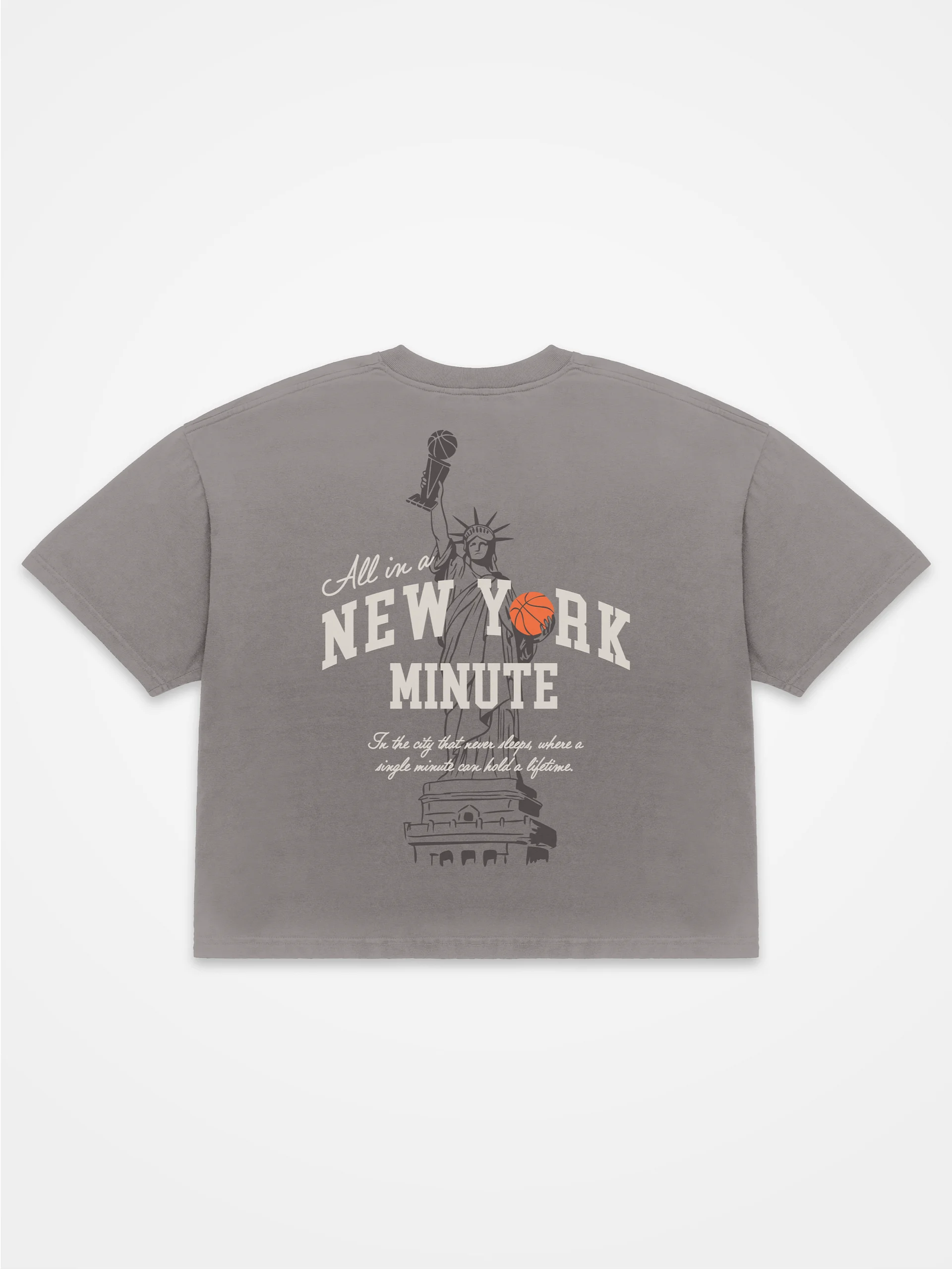 New York Minute 'Lady Liberty' Crop Tee product image (3)
