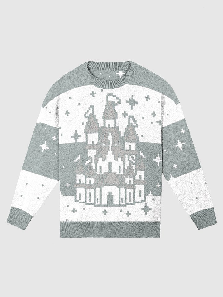 Frosty White Christmas Castle Jumper product image (1)