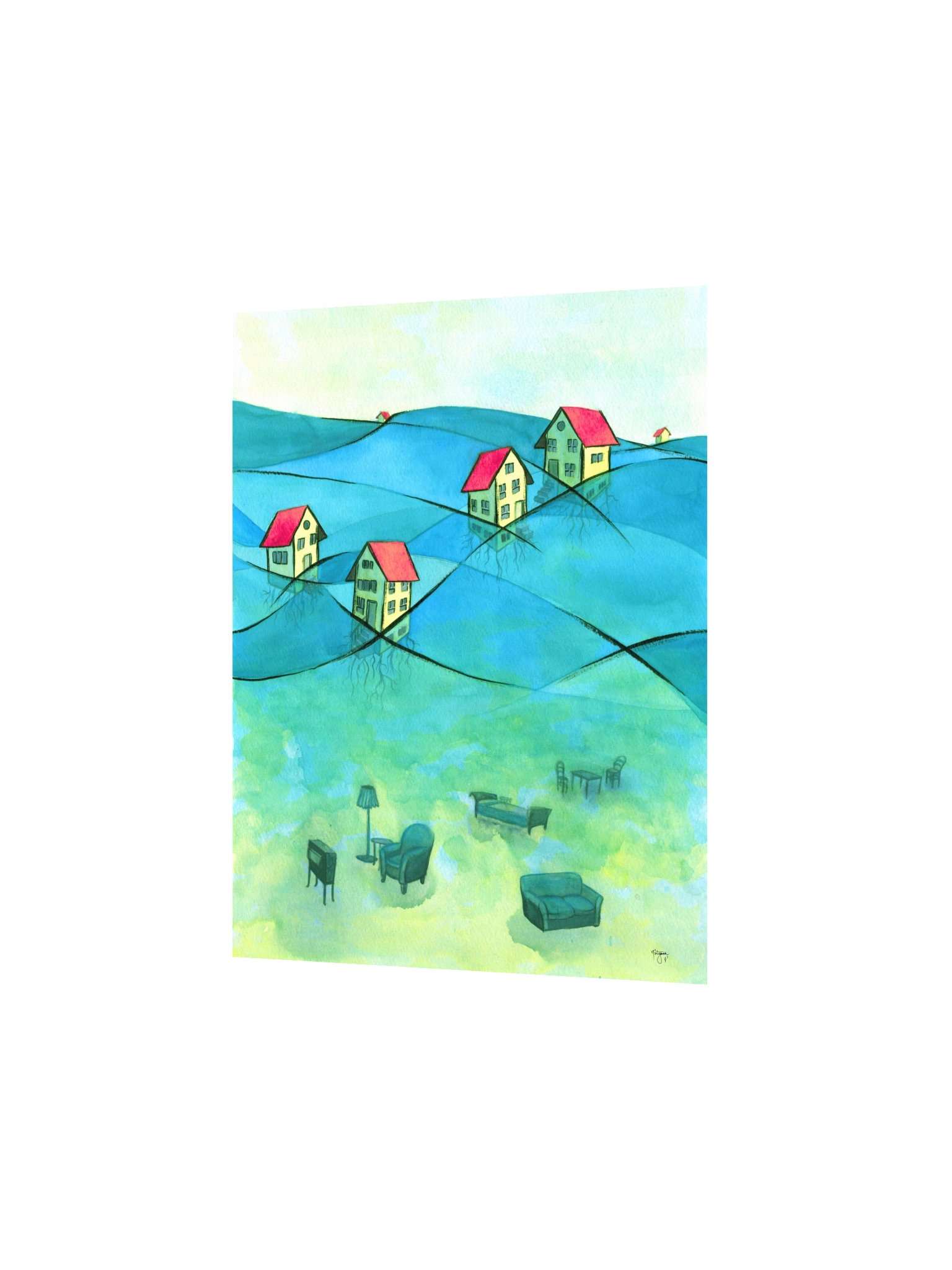 Flooded Basements ∙ Art Print product image (3)