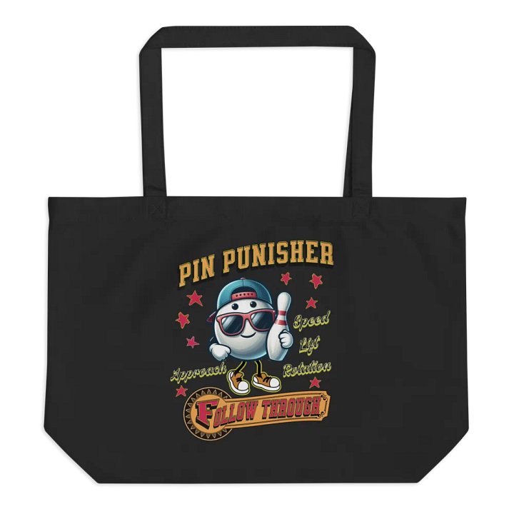 Pin Punisher Bowling Strike in Style Tote Bag product image (1)