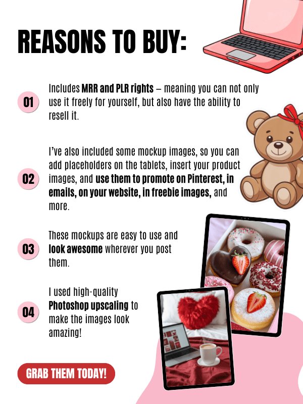 MRR/PLR Valentine’s Day Stock Images product image (8)