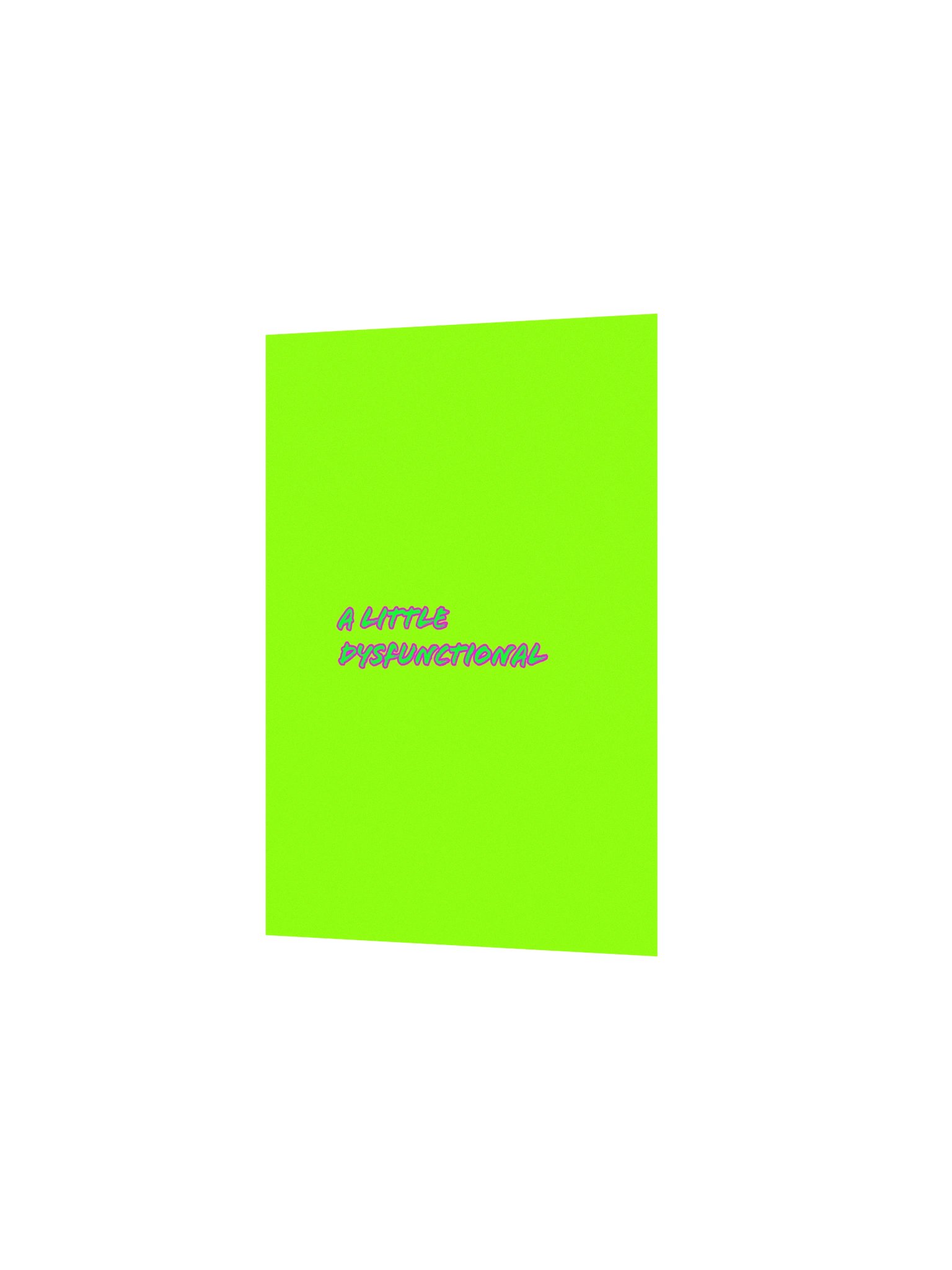 A Little Dysfunctional Poster product image (2)