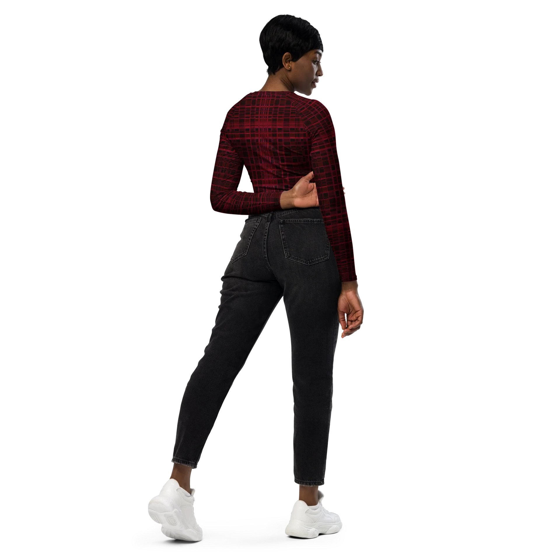 BURGUNDY DIMENSION | CROPPED TOP product image (6)