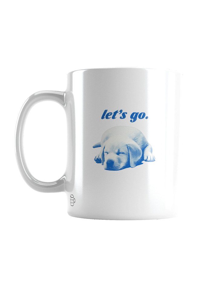 Let's Go Sleepy Puppy Mug – Funny Lazy Dog Coffee Mug | 11oz Cute Dog Lover Gift product image (1)