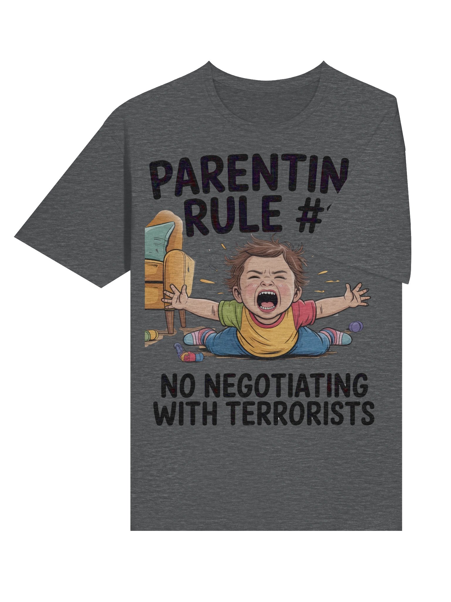 Parenting Rule #1 - Daily Scoundrel Tee product image (24)