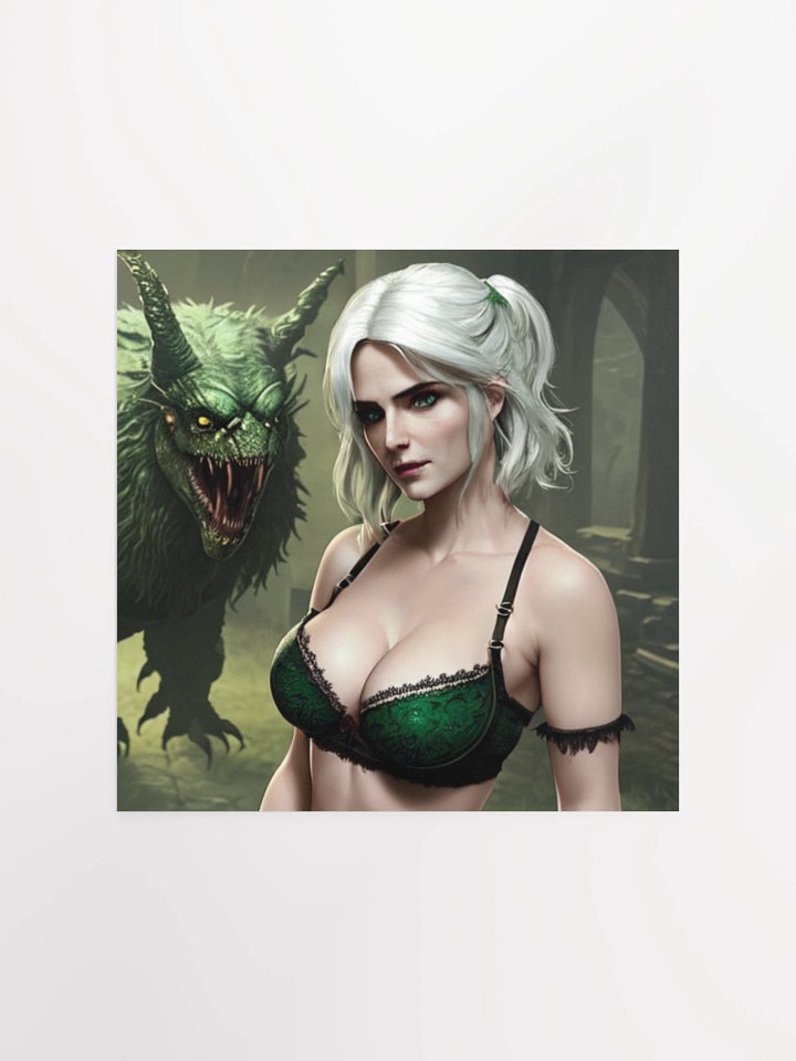 Dragon's Embrace Fantasy Poster product image (3)