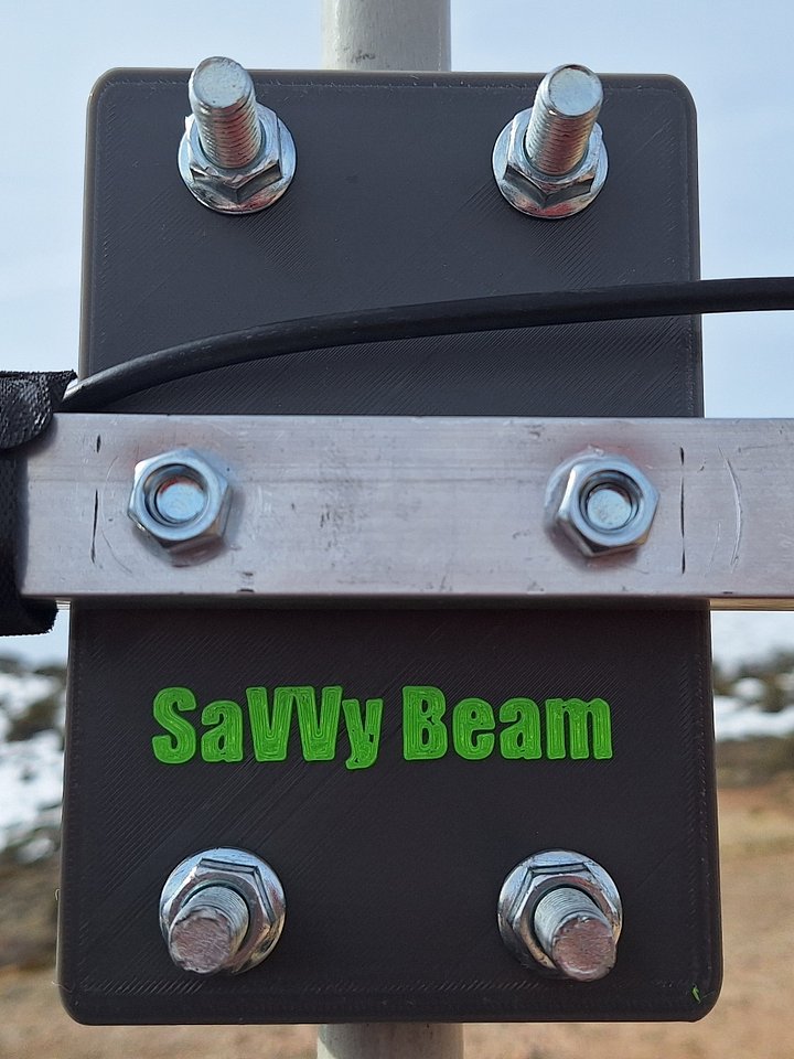 SaVVy boom mount for 1" square tubing product image (1)
