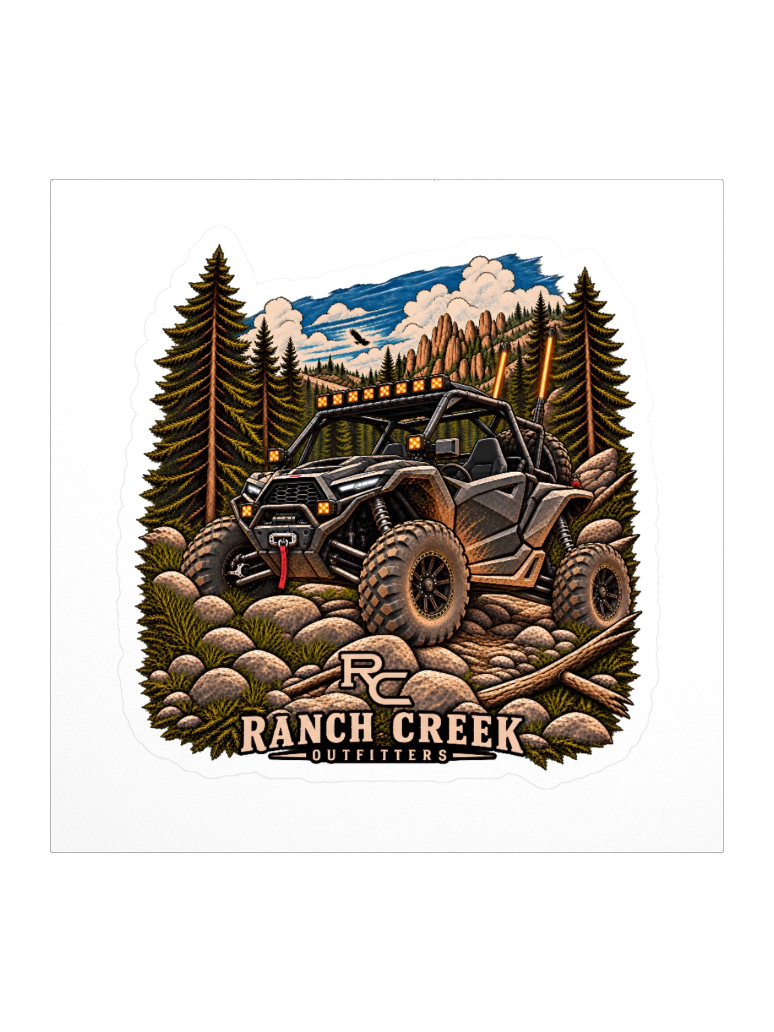 Backcountry UTV Sticker product image (1)