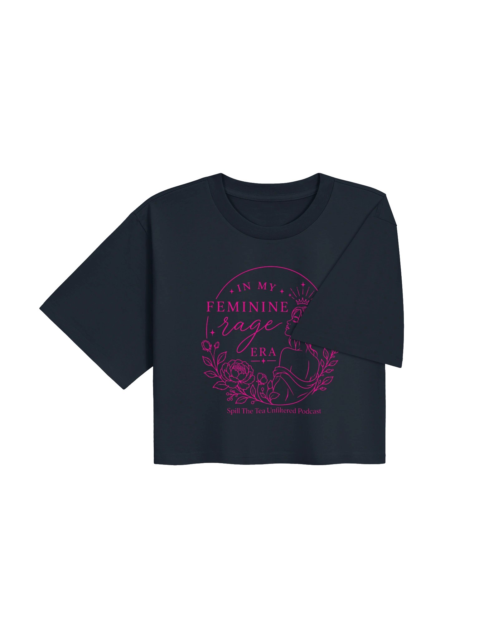 In My Feminine Era Crop Tee product image (8)