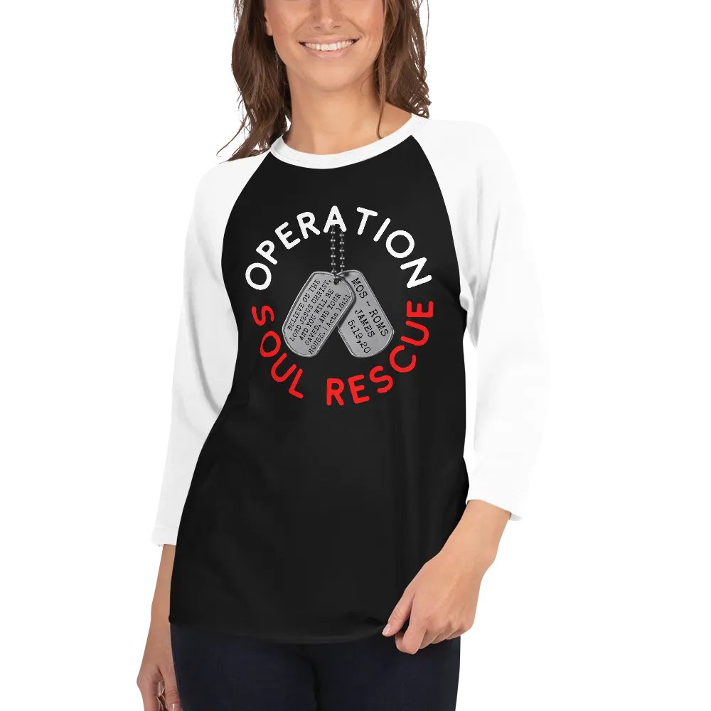 Operation Soul Rescue Raglan Tee product image (3)