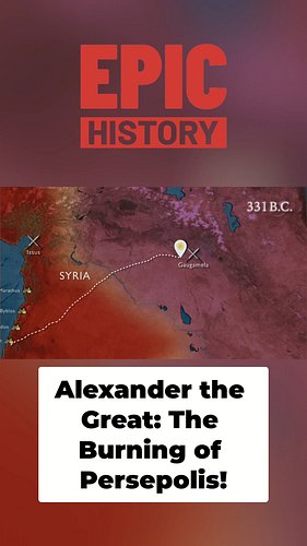 Alexander the Great burned Persepolis to the ground—but was it revenge or genius strategy? 🔥

In 330 BC, Alexander destroyed ...