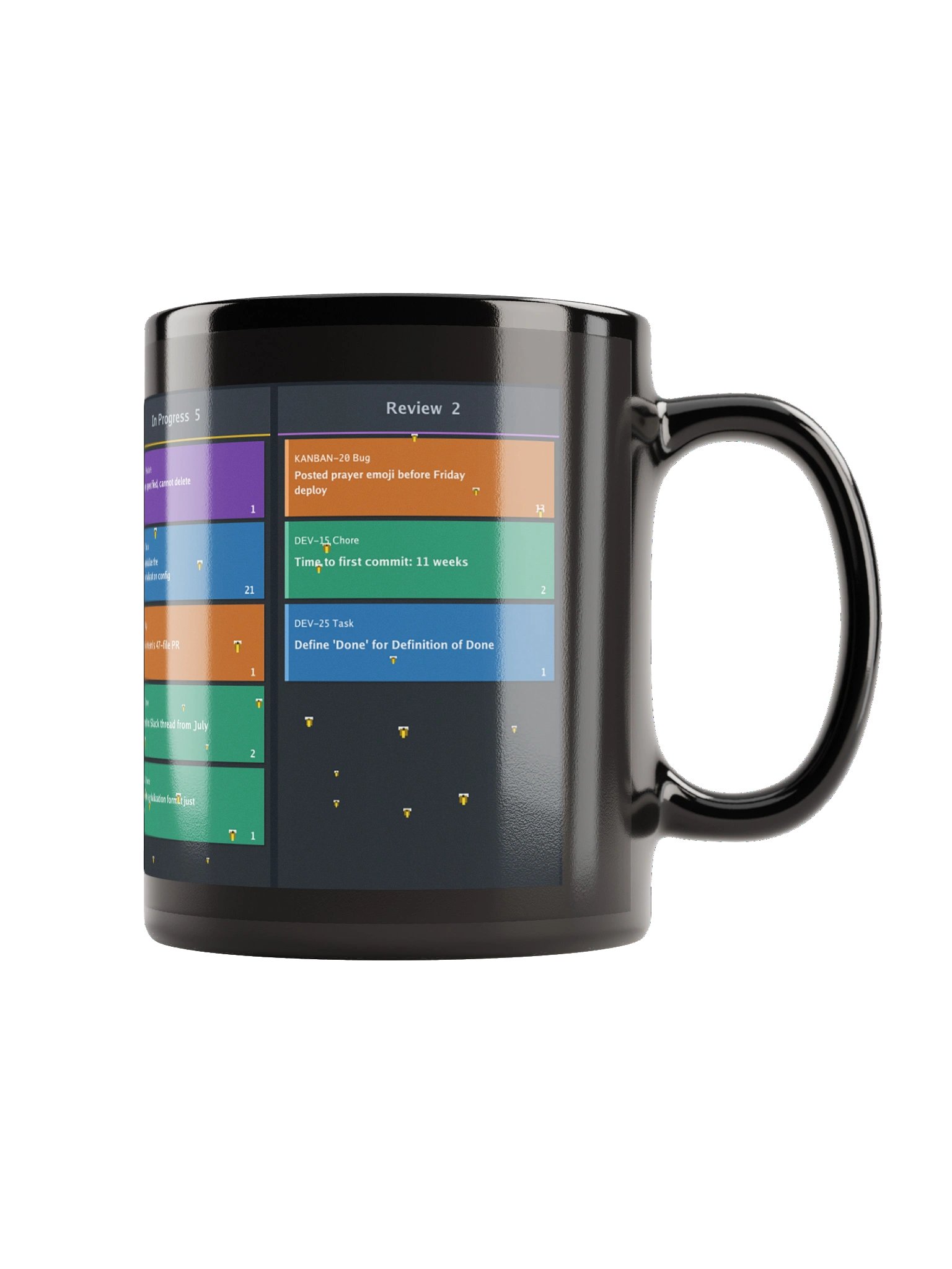 Bees have Entered the Sprint Full Board Mug Blk product image (5)