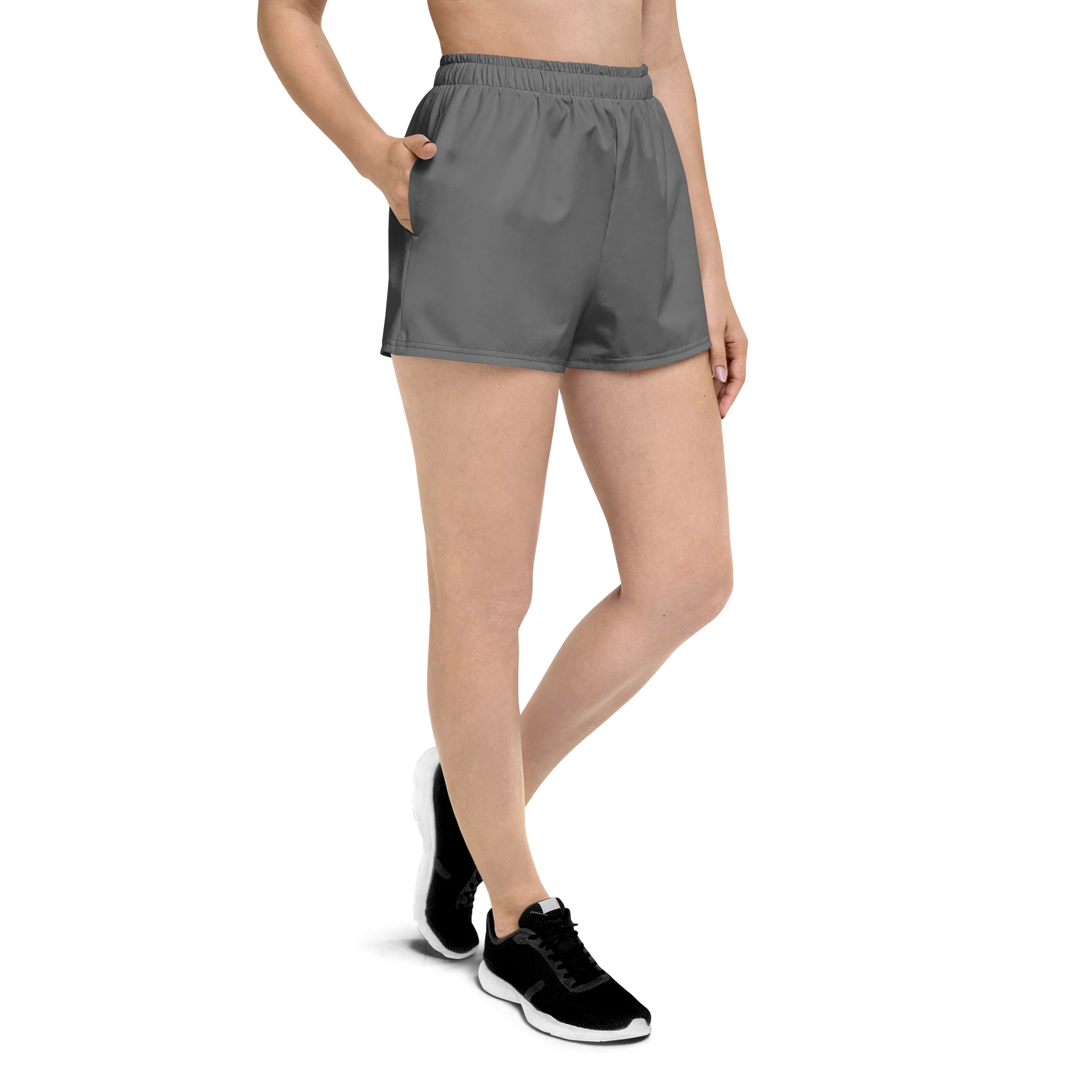 His House Womens Performance Shorts - Grey product image (3)