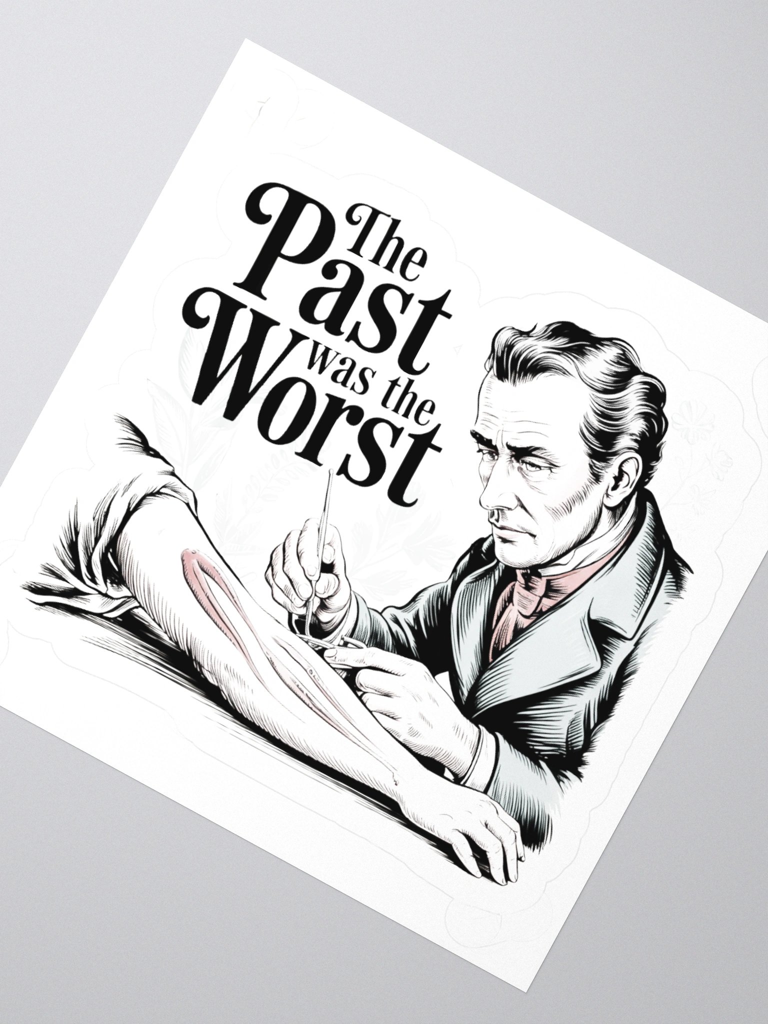 The Past was the Worst Sticker product image (4)