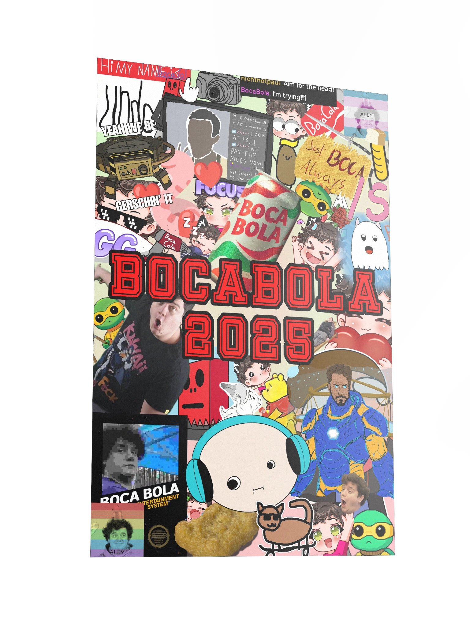 Chat Sticker Bomb Poster product image (4)