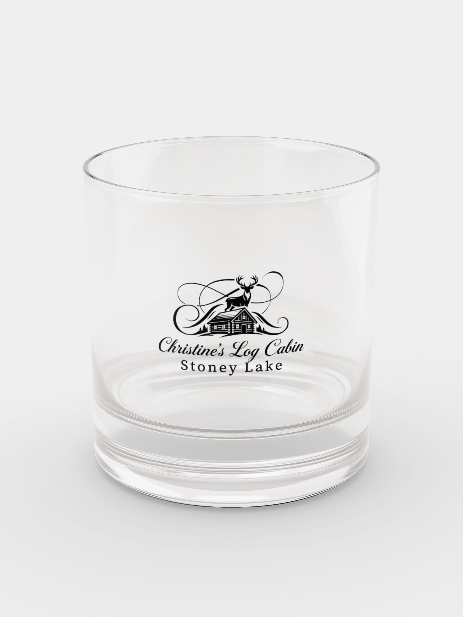 Christine's Log Cabin Whiskey Glass | Cabin Collection product image (4)