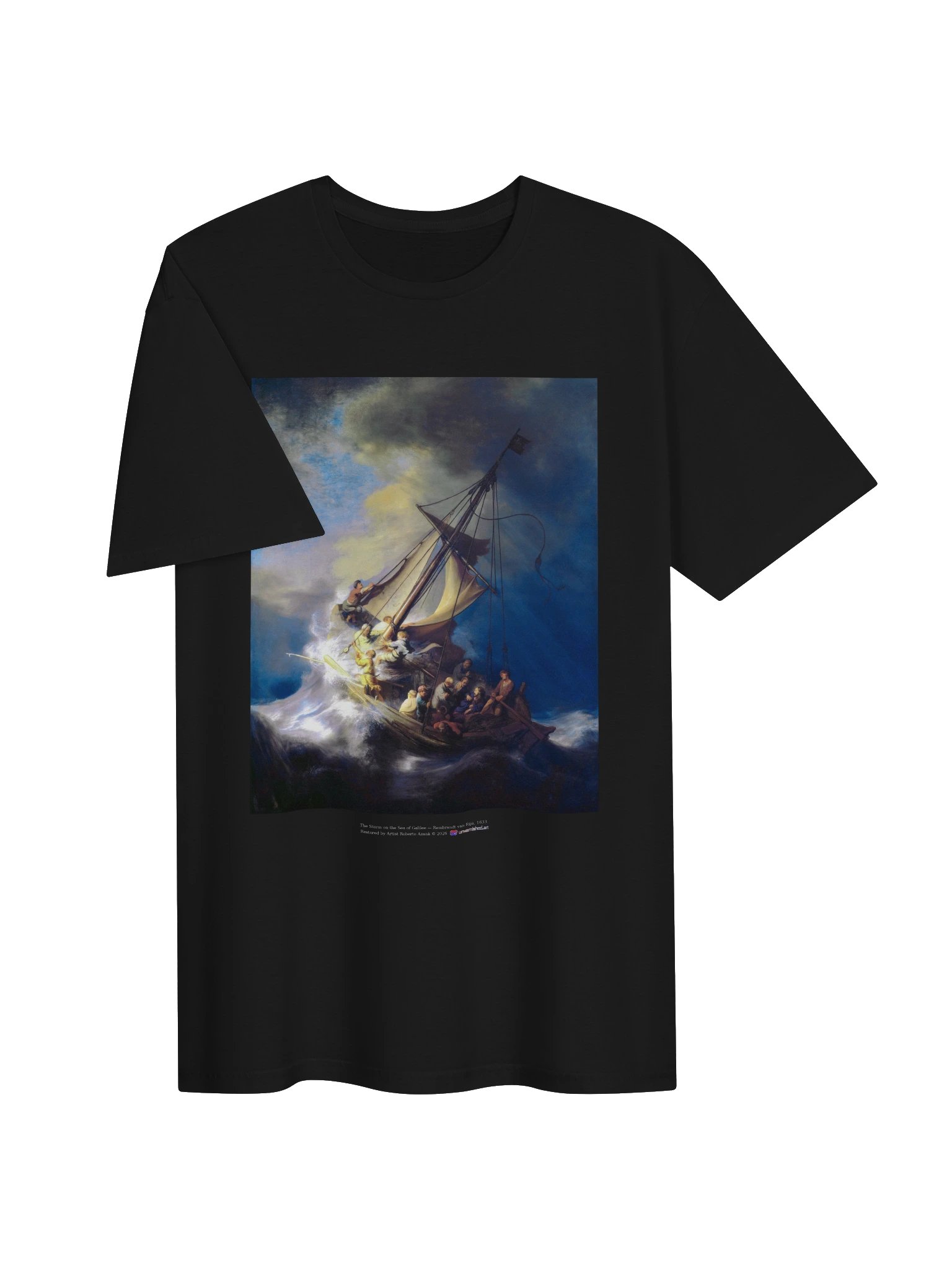 The Storm on the Sea of Galilee — T-Shirt product image (3)