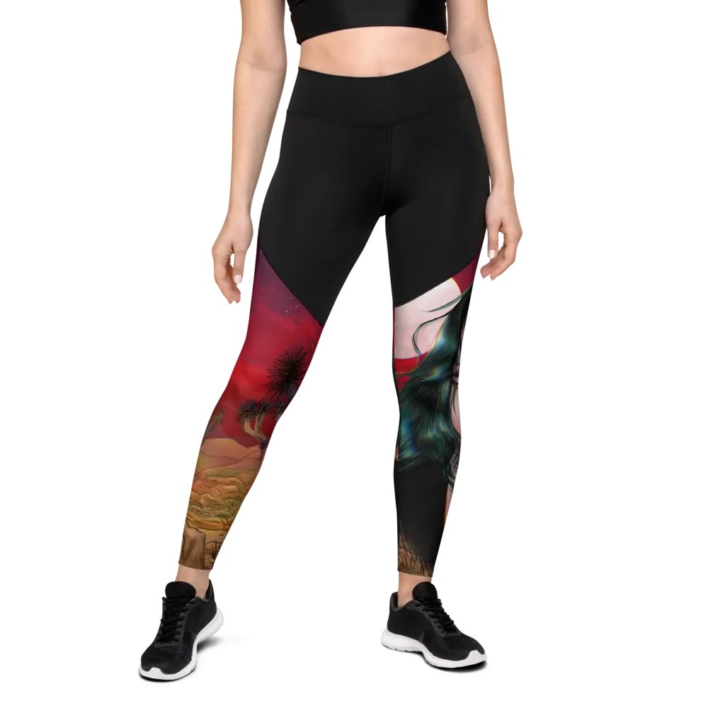 Desert Glampire Sports Leggings product image (1)