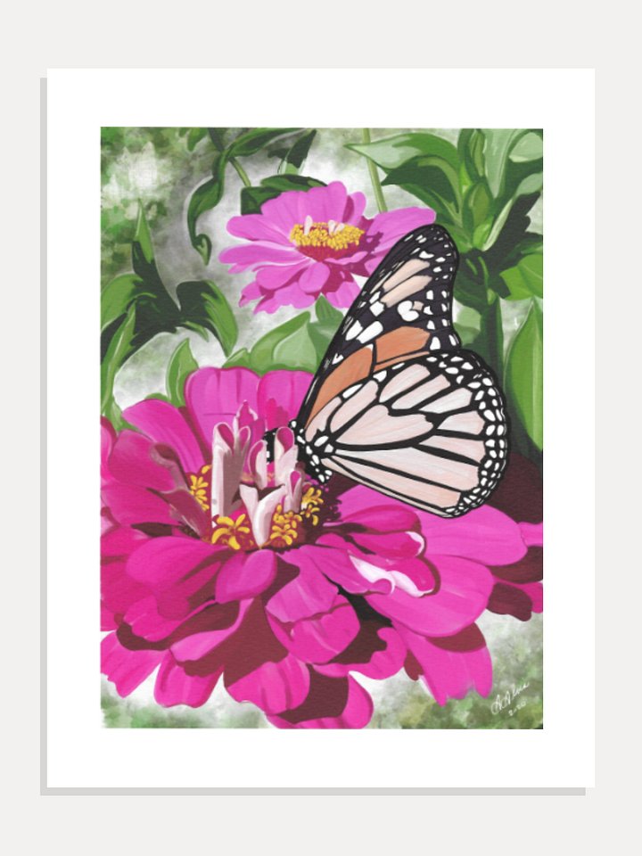 Butterfly in Color Giclée Art Print product image (1)