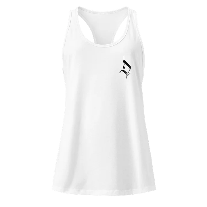 Black Logo Singlet - female product image (2)