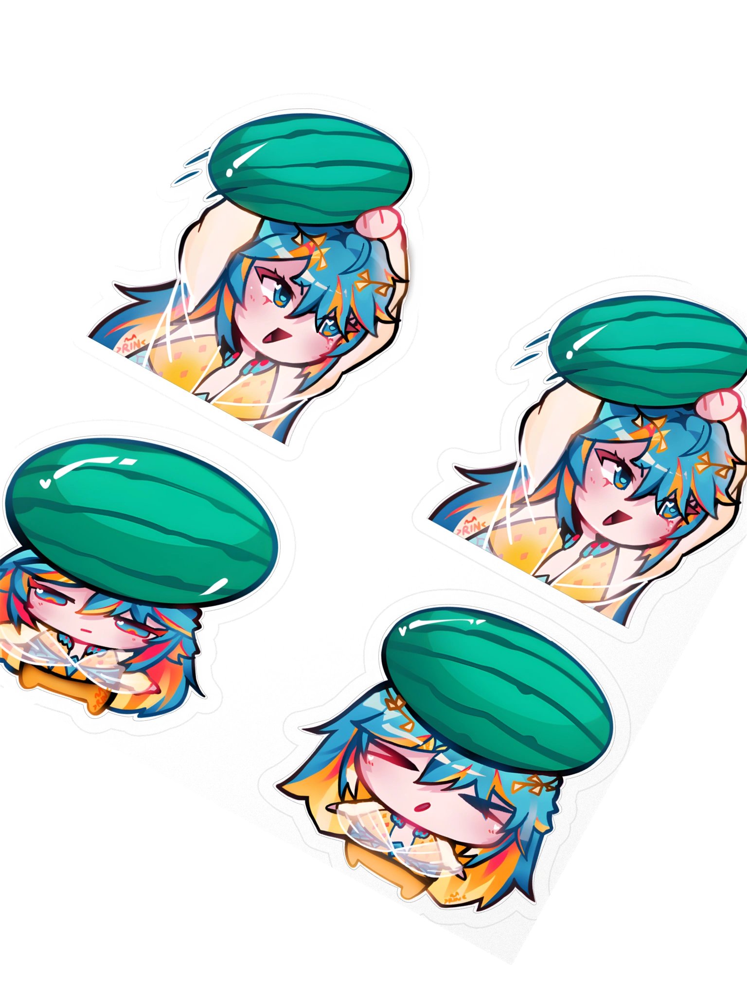 The Melon Trifecta Sticker Pack! product image (2)