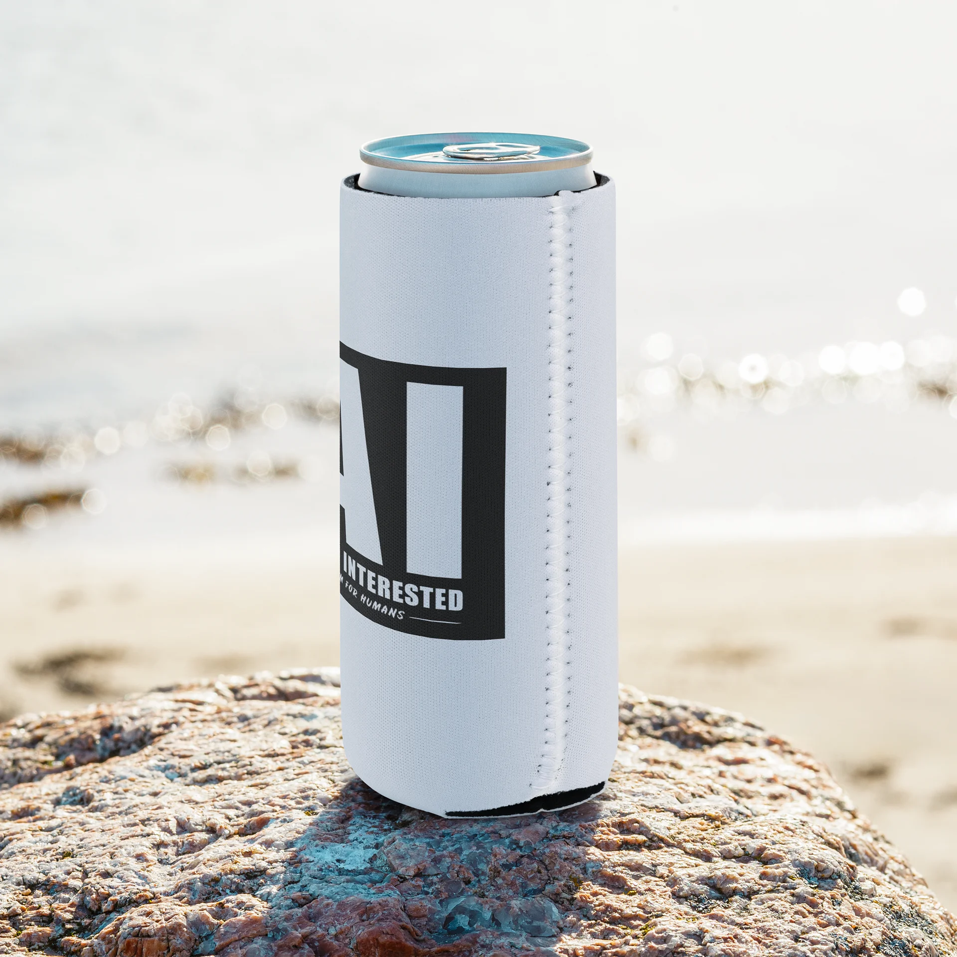 AI Ain't Interested Coozie | The "Human Standard" Can Cooler product image (8)